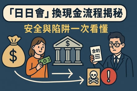 「日日會」換現金流程揭秘：安全與陷阱一次看懂