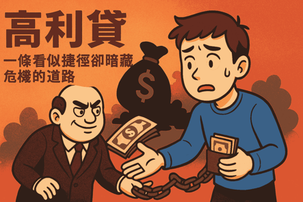 高利貸的甜蜜毒藥：一時救急，卻可能毀了一生